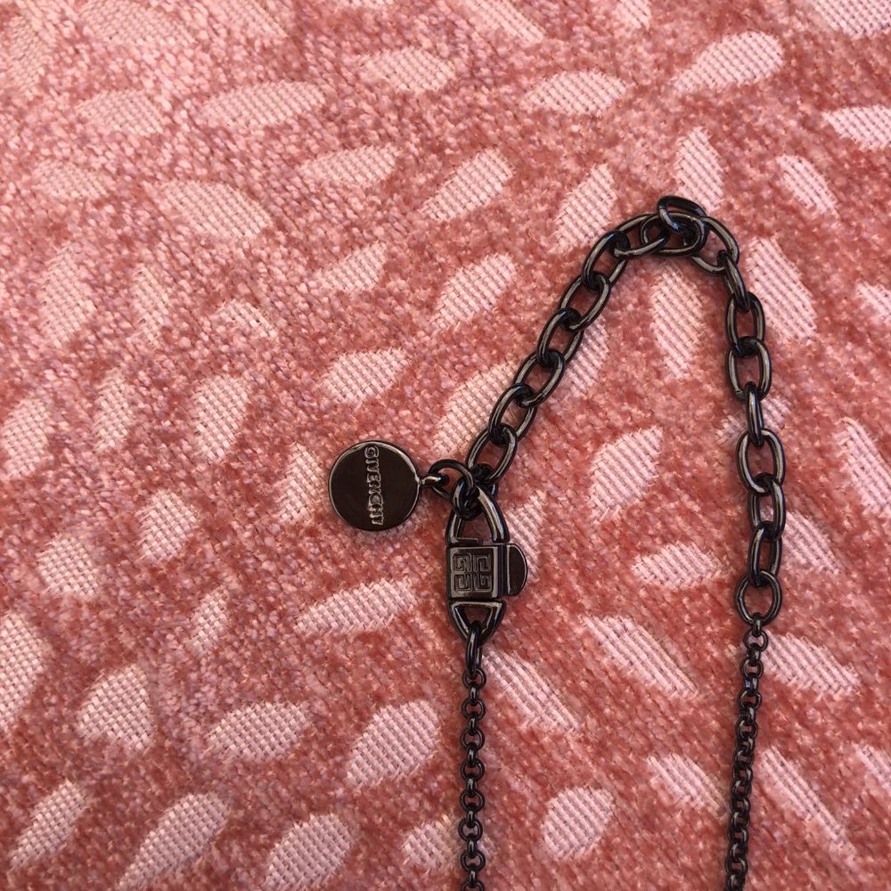 Givenchy Ruby Red Rhinestone Necklace - image 2